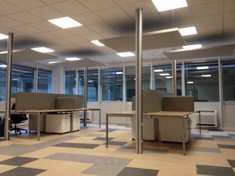 PANNEAUX ACOUSTIQUES INDIVIDUELS SUR BUREAUX